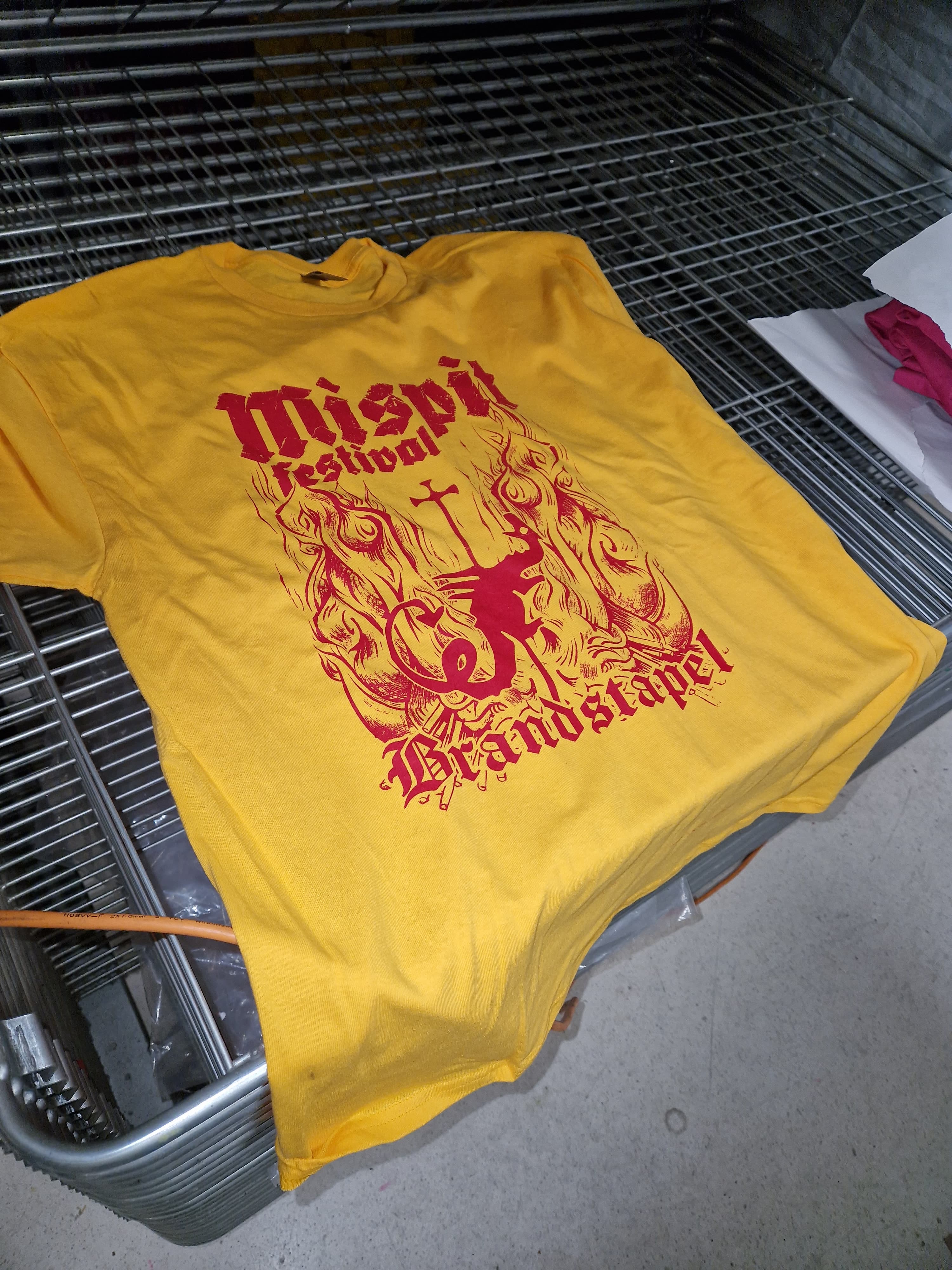 Brandstapel t-shirt